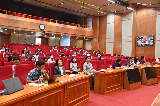 Toàn cảnh Hội nghị tại điểm cầu TCTK, Hà Nội