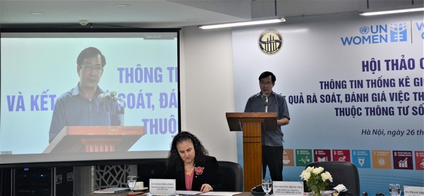 Ông Nguyễn Trung Tiến, Phó Tổng cục trưởng phát biểu khai mạc tại Hội thảo