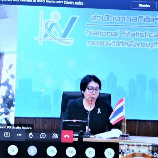 Tổng cục Thống kê họp trực tuyến với Cơ quan Thống kê Thái Lan về Hệ thống danh mục dữ liệu và Trung tâm chia sẻ thống kê