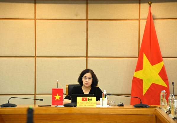Tổng cục trưởng Tổng cục Thống kê Việt Nam Nguyễn Thị Hương tham dự trực tuyến Diễn đàn Thống kê Trung Quốc - ASEAN