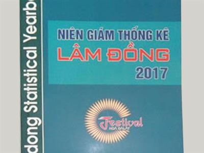 Album ấn phẩm sách niêm giám thống kê Tây Nguyên