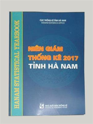 Niên giám thống kê tỉnh Hà Nam 2017