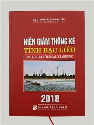 Niên giám thống kê tỉnh Bạc Liêu năm 2018