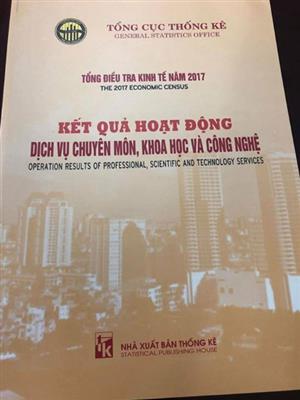 Tổng điều tra kinh tế năm 2017- kết quả hoạt động dịch vụ chuyên môn, khoa học và công nghệ