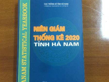 Niên giám thống kê tỉnh Hà Nam năm 2020