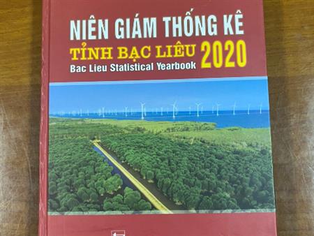 Niên giám thống kê tỉnh Bạc Liêu năm 2020