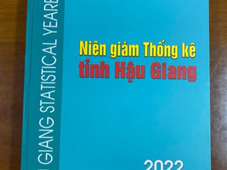 Niên giám thống kê tỉnh Hậu Giang năm 2022