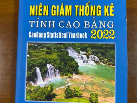 Niên giám thống kê tỉnh Cao Bằng năm 2022