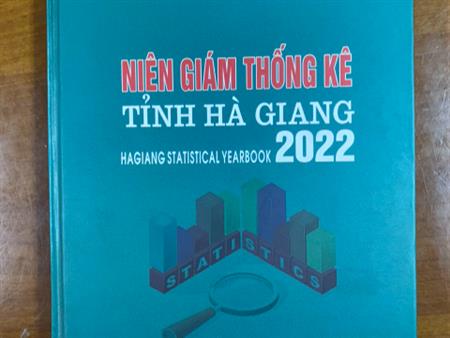 Niên giám thống kê tỉnh Hà Giang năm 2022