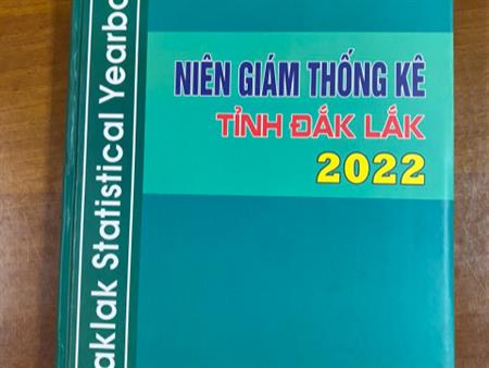 Niên giám thống kê tỉnh Đắk Lắk năm 2022